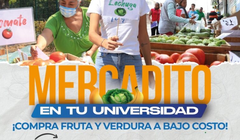 Invitación al Mercadito en tu Universidad